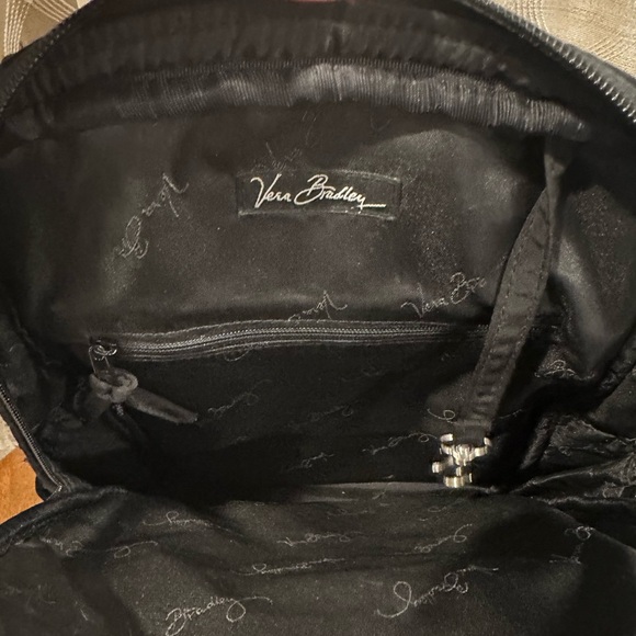 Vera Bradley Elegant Black Backpack - Picture 8 of 14